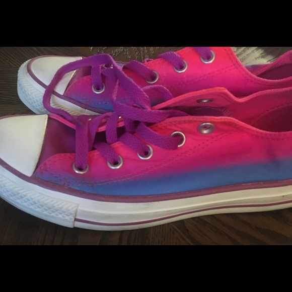 Converse Bright custom ombré Chuck Taylors - Picture 5 of 14